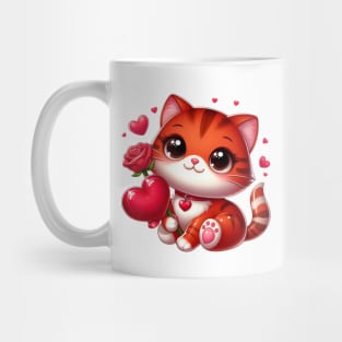 Perfect Valentine, Love Cat Mug
